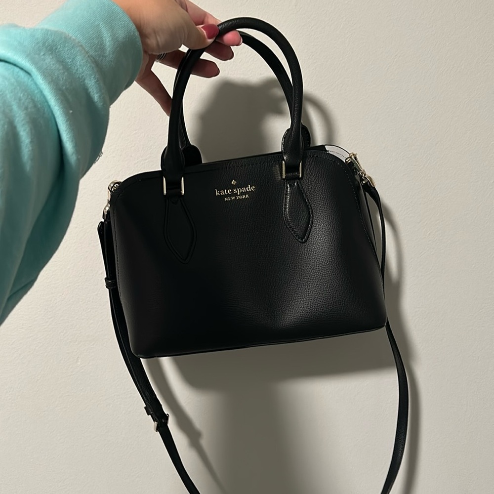 Kate Spade Black Darcy Satchel Bag